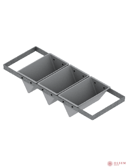 Форма хлебная тостерная Треугольная 3(247 х 125 х 100 мм) с ручками