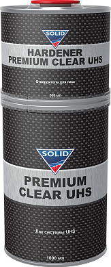 SOLID PRO PREMIUM CLEAR UHS (1000+500мл) - 2K лак системы UHS (в комп. с отвердит.)