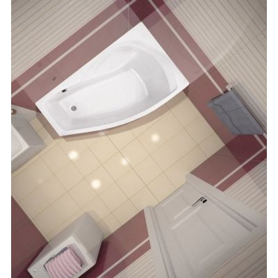 Акриловая ванна SANTEK МАЙОРКА 150х90 правая с каркасом