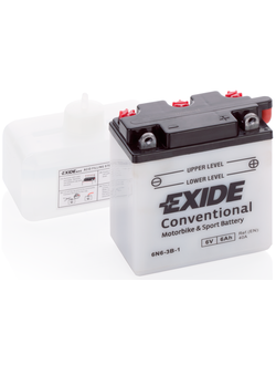 АККУМУЛЯТОР EXIDE Conventional 6N6-3B-1 R+ 6AH 40А (EN) 6V