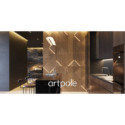 Гипсовая панель PIFAGOR platinum артикул D-0010-pl