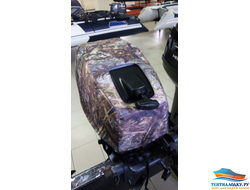 Чехол на капот SEA-PRO 9.9-15 л.с. - 2 такта (т.синий, серый, черный)