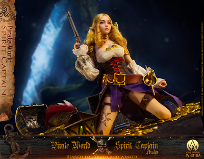 Эльфийка-пират Аиша - КОЛЛЕКЦИОННАЯ ФИГУРКА 1/6 Captain Aisha (WS018A) - War Story
