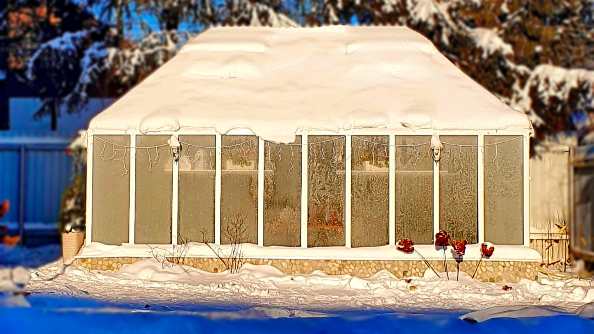 Новогодние скидки при покупке телиц из алюминия и стекла 