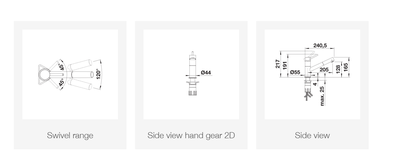 Смеситель Blanco KANO-S