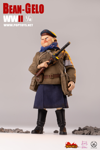 Медсестра Сюзанна - КОЛЛЕКЦИОННАЯ ФИГУРКА 1/12 Bean Gelo series - Nurse Susanna (BGS021) - POPTOYS