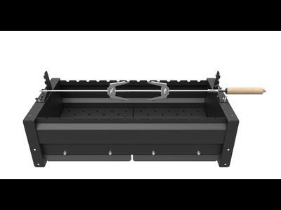 Вертел+опоры (комплект) для мангалов Редлайнер