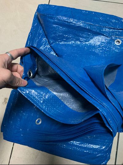 Тент Тарпаулин садовый 2х3 м, 70 г/м2, шаг люверсов 1 м