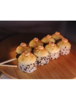 РОЛЛ ЗАПЕЧЕННАЯ КРЕВЕТКА ЗА 170 БАЛЛОВ