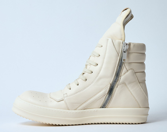 Converse x Rick Owens Lido Jumbo Laced Geobasket High Milk
