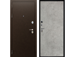 Входная дверь Рубикон М, Бетон темный 655