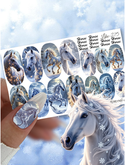 Слайдер-дизайн для ногтей LIKE-215