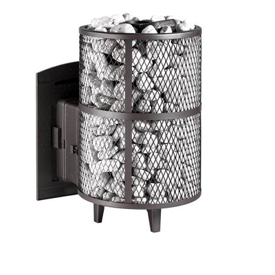 Банная печь Атмосфера L сетка нержавейка до 20 м3