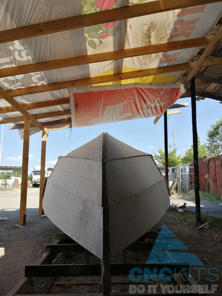 Постройка катера Краб-620 Фото 29