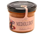 Крем - мед фундук-шоколад Медолюбов, 125 мл.