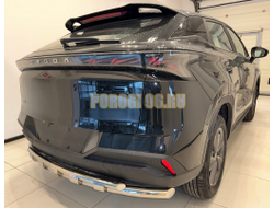 Защита заднего бампера двойная с перемычками Папа Тюнинг d60/42 для OMODA C5 Рестайлинг 2026-