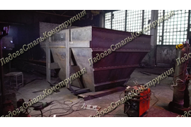 стальные бункеры для асфальтоукладчиков