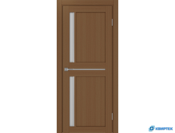 Дверь царговая экошпон Турин 523АПС.221 Орех Молдинг SC купить в Челябинске | КВИРТЕК