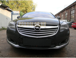 Защита радиатора Opel Insignia 2014- black