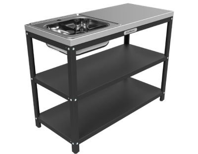 Стол разделочный с мойкой 1120