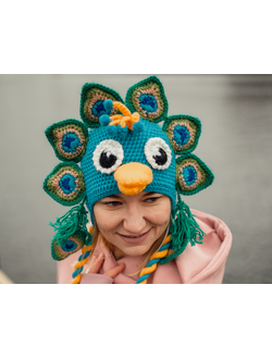 Шапка Павлин