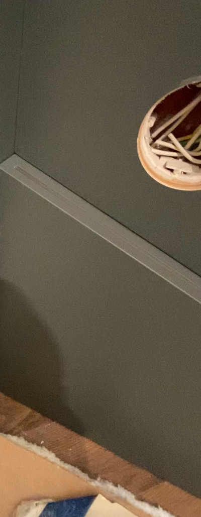 Световая 3D панель из МДФ в эмали "Magma" (г.Москва, темный световой профиль)