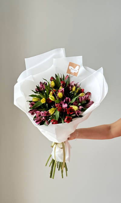 Букет 69 на день влюбленных