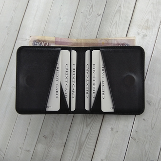 Портмоне QOPER Minibifold black