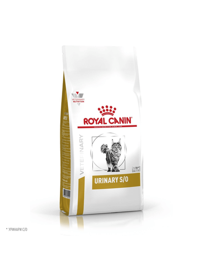 Royal Canin (Роял Канин) Urinary S/O Сухой корм для кошек при мочекаменной болезни, 350 г