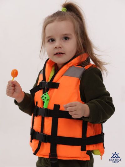 Жилет спасательный до 30кг БК &quot;Водник Junior&quot; ГОСТ