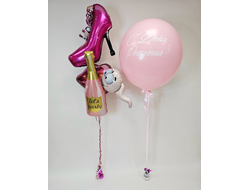 Волшебная композиция из шаров!