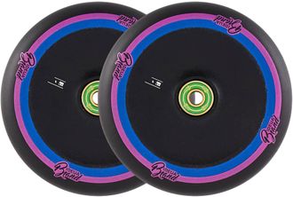 Продажа колес UrbanArtt (Black/Purple) для трюковых самокатов в Иркутске