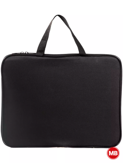 Папка-портфель для документов чёрная А4