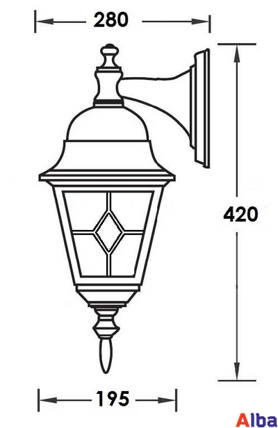 Quadro M 79902 Парковый светильник