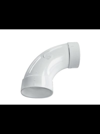 Изгиб 90° длинный с двумя расширениями