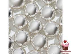 Посыпка СЕРЕБРЯНЫЕ шарики 14 мм Шестой элемент, 40г