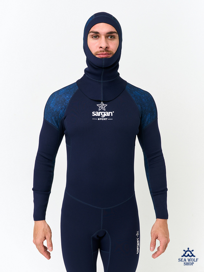 Шлем неопрен 3мм Sargan Sport 1022/BL р. M
