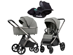 Коляска 3в1 Carrello Omega Superb Grey (Verona)