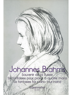 Brahms, Johannes Souvenir de la Russie. Sechs Fantasien f?r Klavier zu vier H?nden