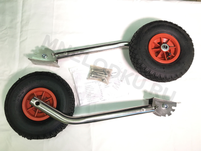 Колеса транцевые ИВ Ёжик 57 см НДНД оцинковка