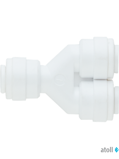 Тройник atoll TWD0606 3/8ц х3/8ц х3/8ц (Two Way Divider)