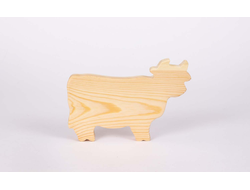 Фигурка Корова  180х130 мм, сосна 18 мм