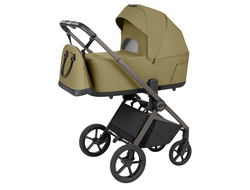Коляска 3в1 Carrello Ultra F Clover Green / Зеленый, рама Коричневая (Nova)