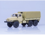 Миасский грузовик 4320 бортовой, с тентом (бежевый)
