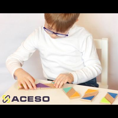 Тактильное домино. Набор для сенсорного развития детей СЕНСОРИКА