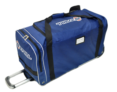 Баул хоккейный Staill 34 на колесах юниорский Casual синий