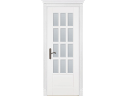 Дверь Лондон структ. БЕЛАЯ ЭМАЛЬ