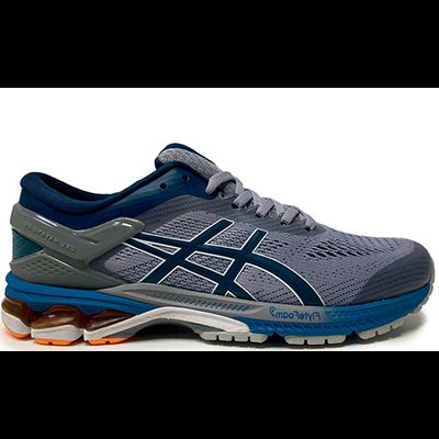 Asics Gel Kayano 26 Blue Grey Orange