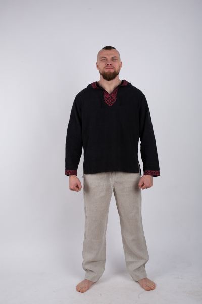 Рубаха с капюшоном "Утро Сварога"