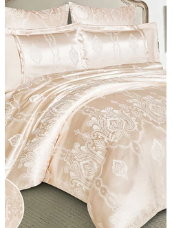 Постельное белье Cleo двуспальное жаккард 180х215х1 220х240х1 50х70х2+5см 70х70х2 21/221-SG